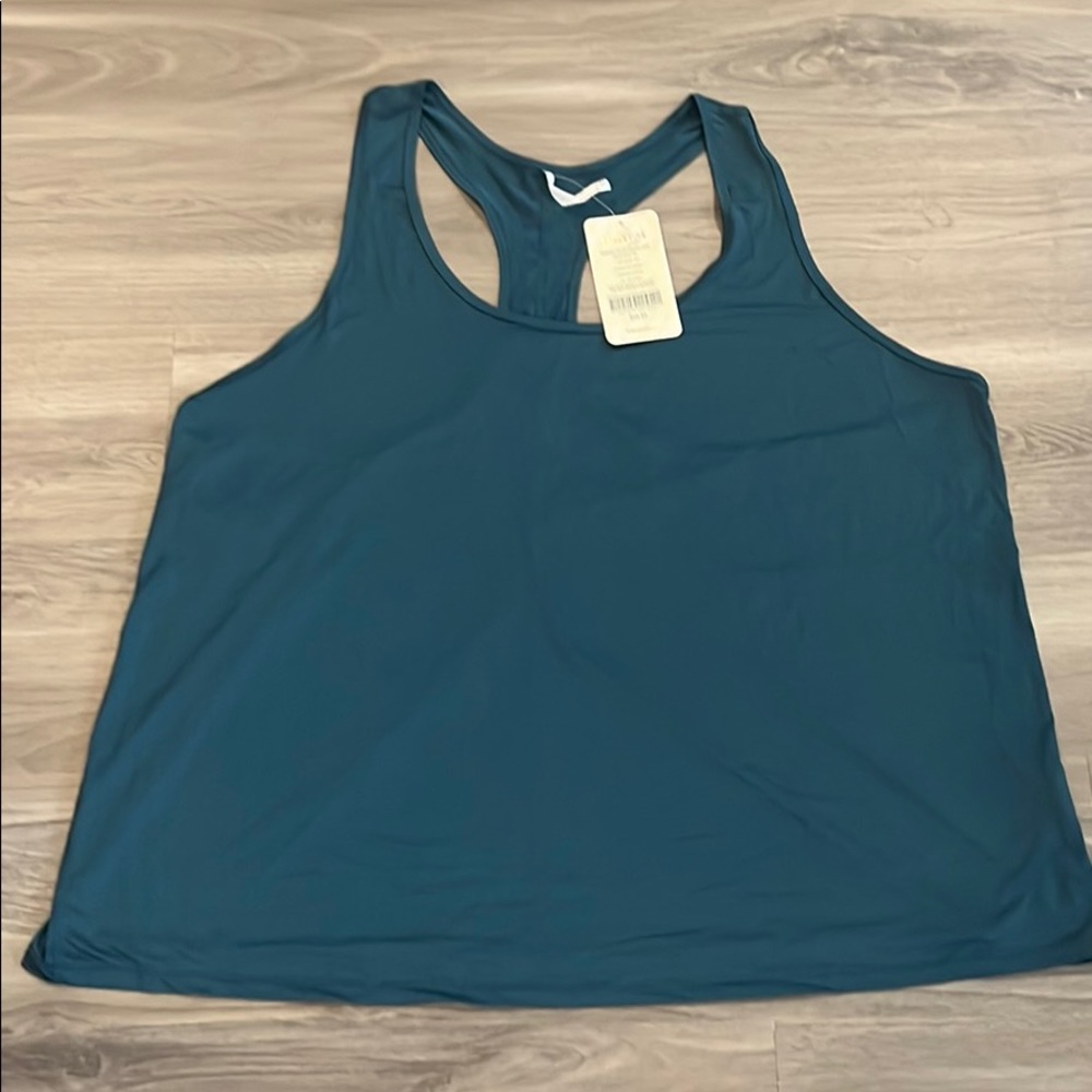 Fabletics Blue Phoenix Lite Racerback Tank 4XL